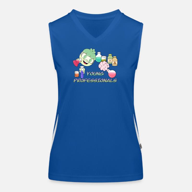 Young Professionals Funktionelles Kontrast-Tank Top für Frauen