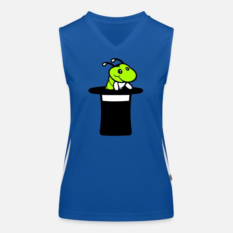 Chenille Chapeau Haut de Forme Magicien Sorcier Tour de Magie Mignon Débardeur respirant contrasté Femme