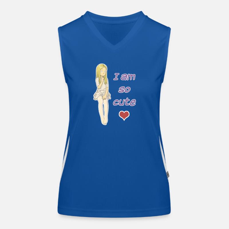 So süß Funktionelles Kontrast-Tank Top für Frauen