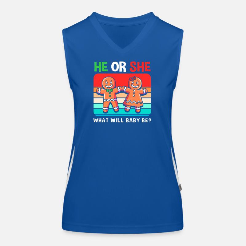 Werdender Papa werdende Väter Weihnachten Funktionelles Kontrast-Tank Top für Frauen