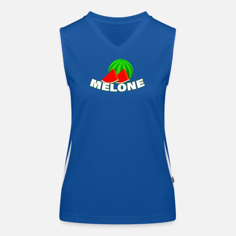 MELONE Funktionelles Kontrast-Tank Top für Frauen