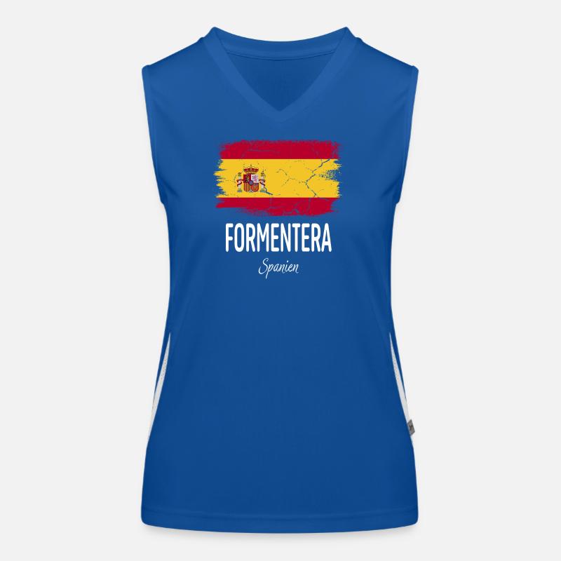 Formentera Funktionelles Kontrast-Tank Top für Frauen