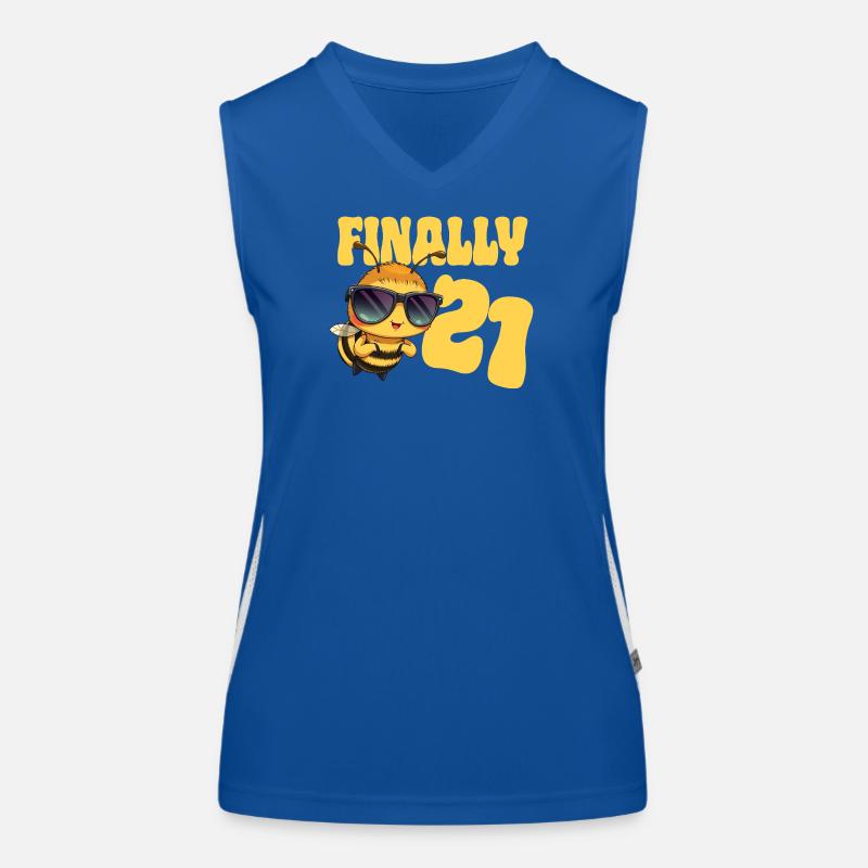 Finally 21 Funktionelles Kontrast-Tank Top für Frauen