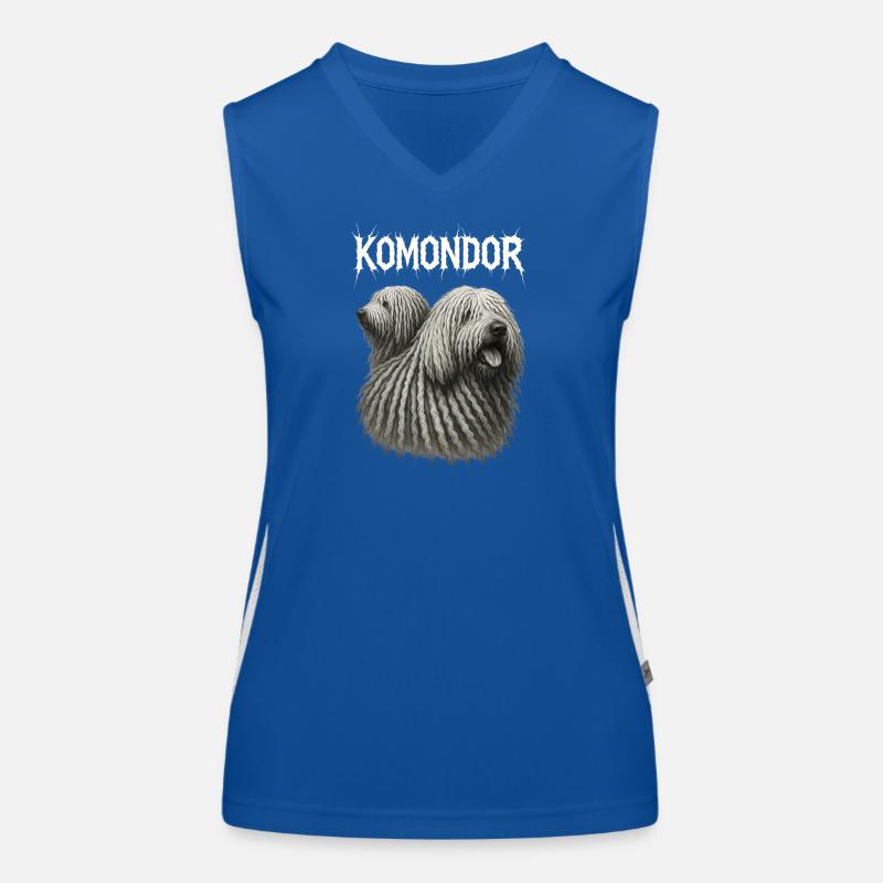 Komondor Débardeur respirant contrasté Femme