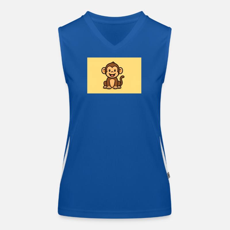 affe Funktionelles Kontrast-Tank Top für Frauen