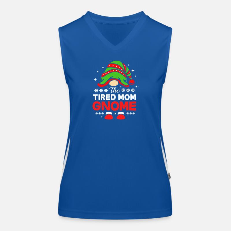 Gnom Mutter Mama Funktionelles Kontrast-Tank Top für Frauen