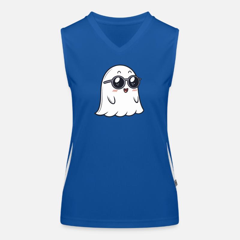 Ghost Soft Dark Brille Funktionelles Kontrast-Tank Top für Frauen
