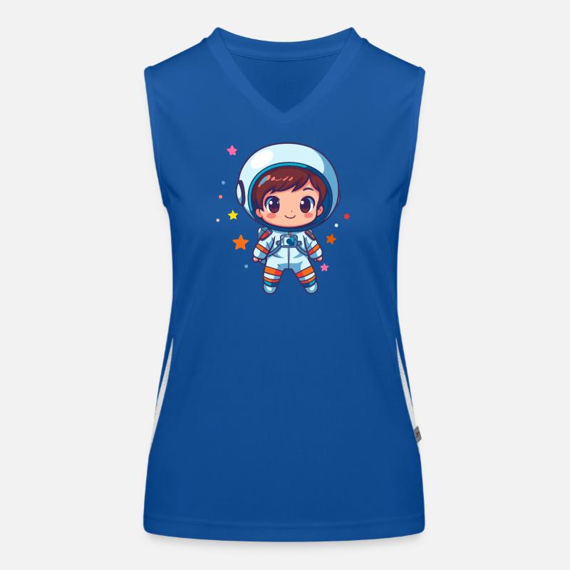 Petit homme de l’espace Débardeur respirant contrasté Femme