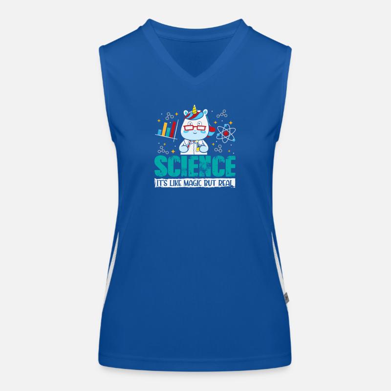 Science Scientist Chemistry Women's Functional Contrast Tank Top