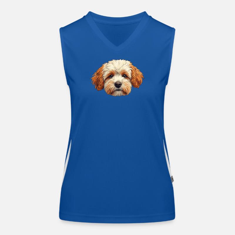 dog Women's Functional Contrast Tank Top