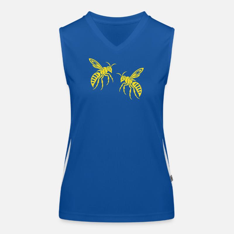 Bee Wasp Women's Functional Contrast Tank Top
