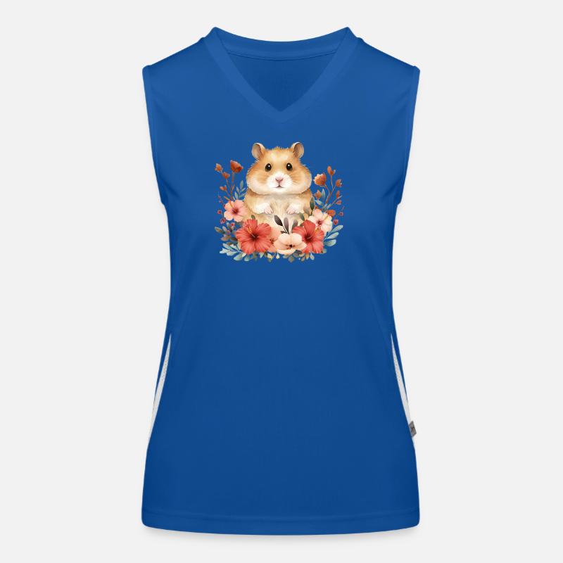 Hamster Débardeur respirant contrasté Femme