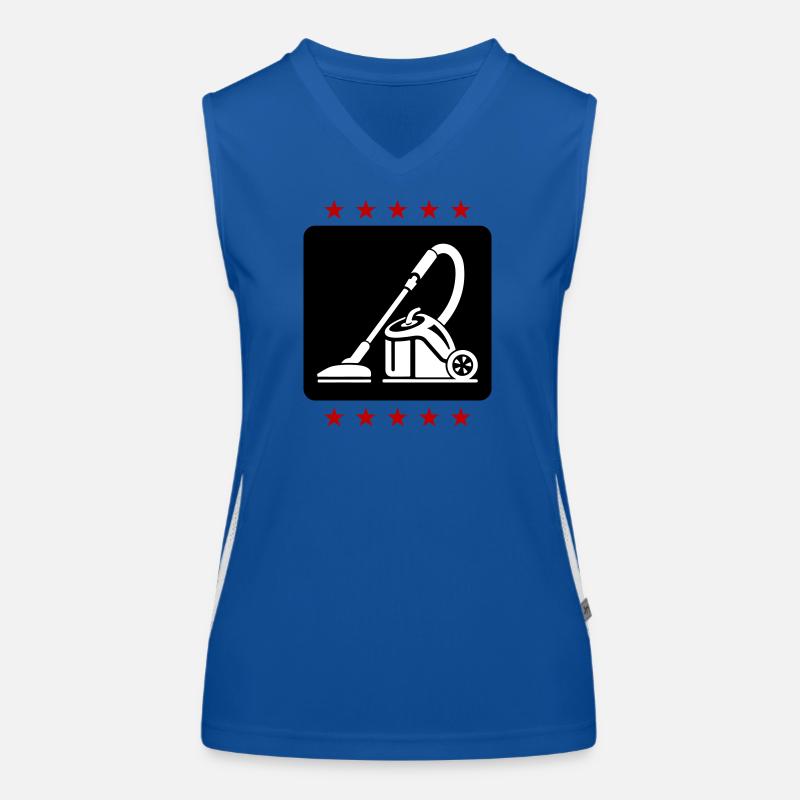 Staubsauger Putzen Funktionelles Kontrast-Tank Top für Frauen