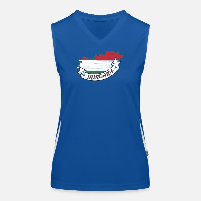 Hungary Women's Functional Contrast Tank Top