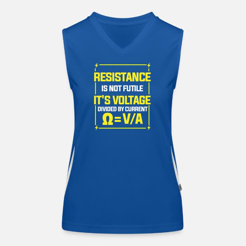 Physics Physicist Physics Student Physics Teacher Women's Functional Contrast Tank Top