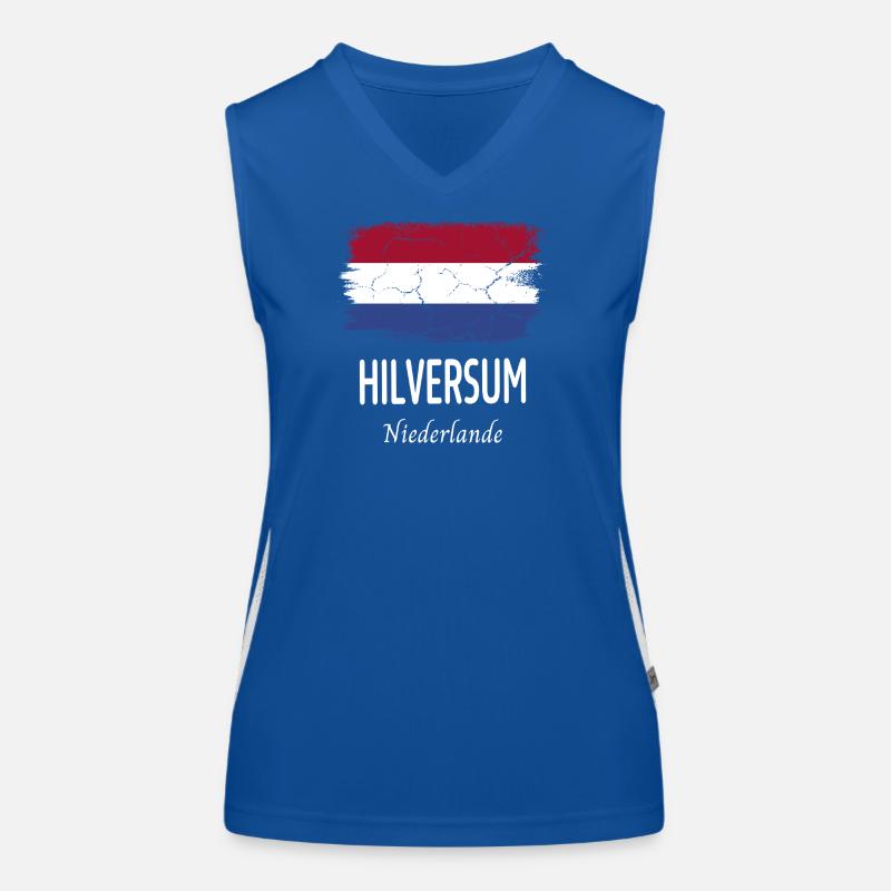Hilversum Funktionelles Kontrast-Tank Top für Frauen