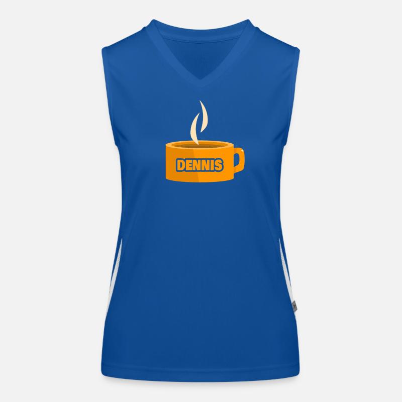 Dennis comme une tasse de thé Débardeur respirant contrasté Femme
