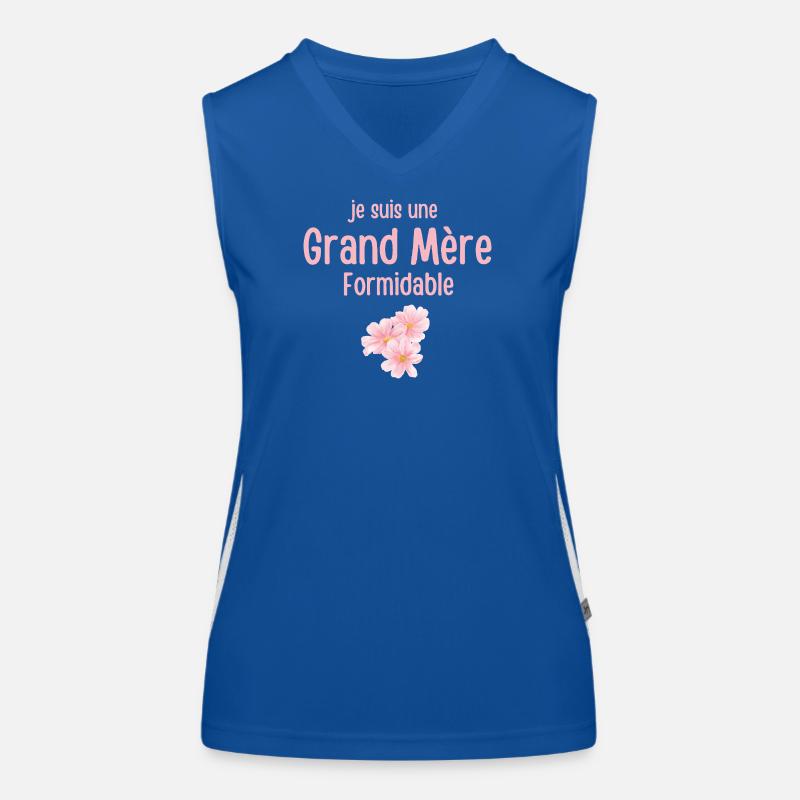 Ich bin eine Urgroßmutter Funktionelles Kontrast-Tank Top für Frauen