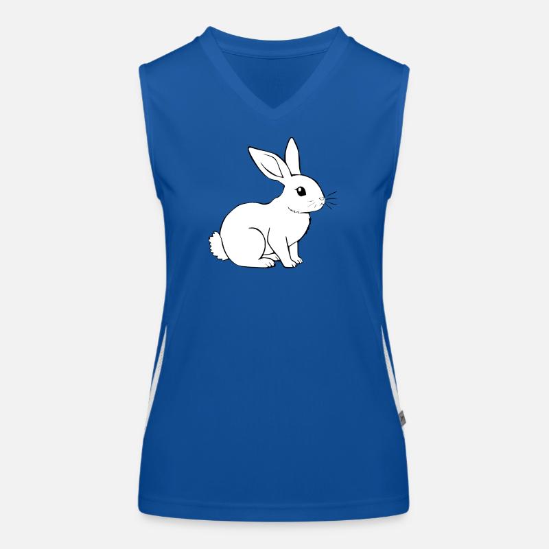 Rabbit Bunny Bunny Dwarf Rabbit Gift Women's Functional Contrast Tank Top
