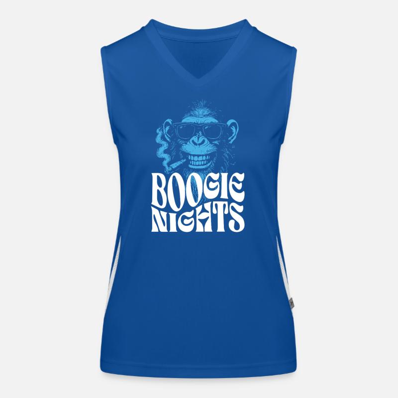 Boogie Nights Monkey Tee Women's Functional Contrast Tank Top