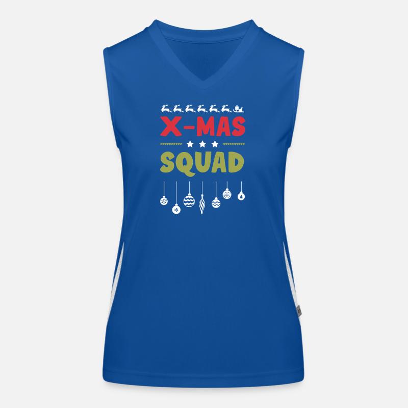 X-Mas Squad Women's Functional Contrast Tank Top