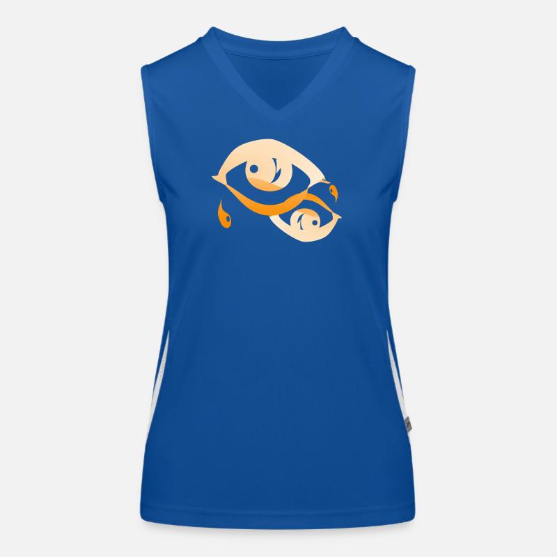 Liebe Funktionelles Kontrast-Tank Top für Frauen