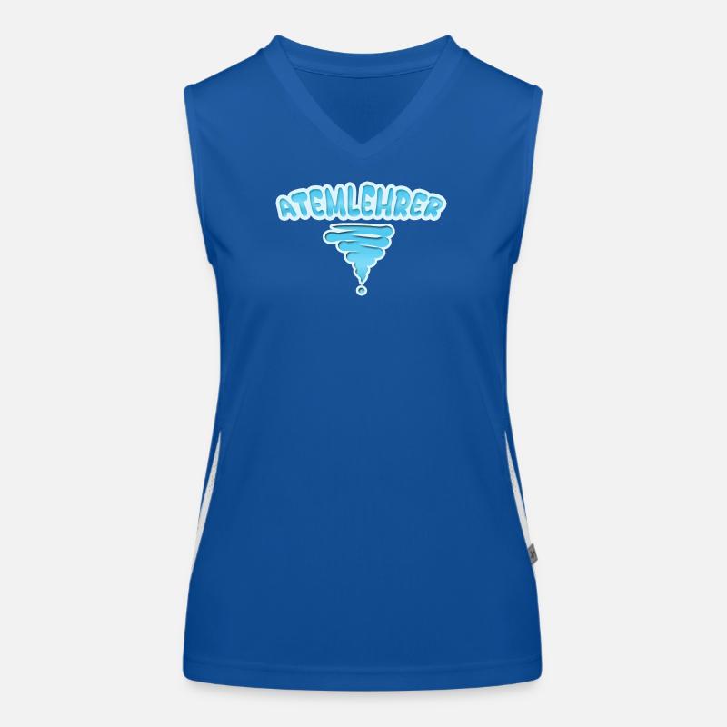 Profession Breathing Instructor Women's Functional Contrast Tank Top