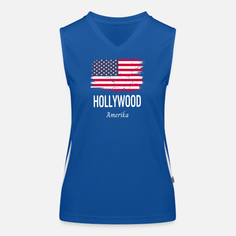 Hollywood Women's Functional Contrast Tank Top