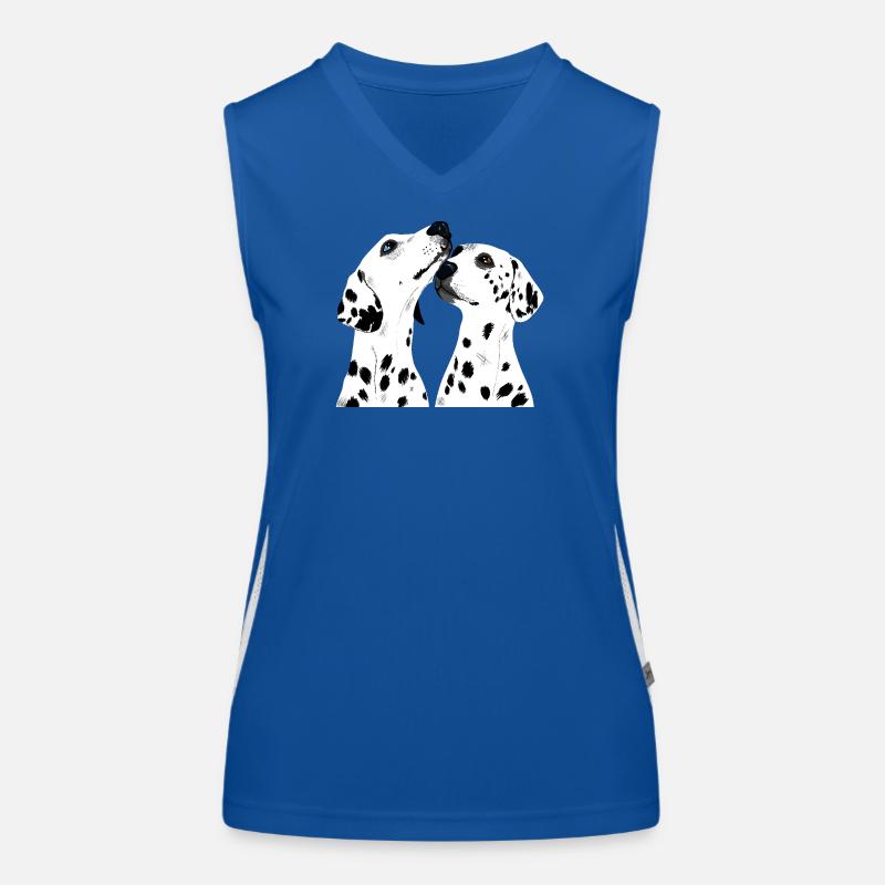 Two Dalmatians Women's Functional Contrast Tank Top