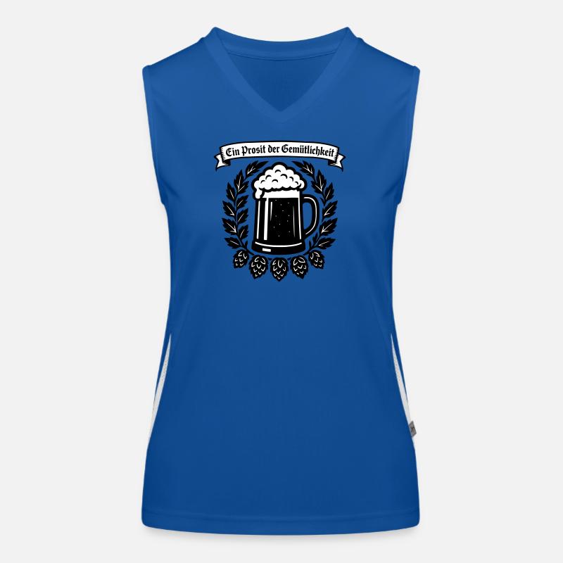 En prosit der gemütlichkeit Funktionel kontrast tanktop til damer