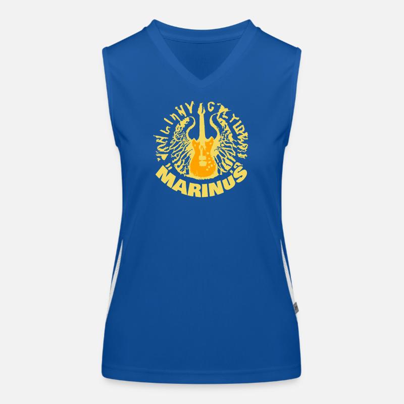 Gitarre Marinus Funktionelles Kontrast-Tank Top für Frauen
