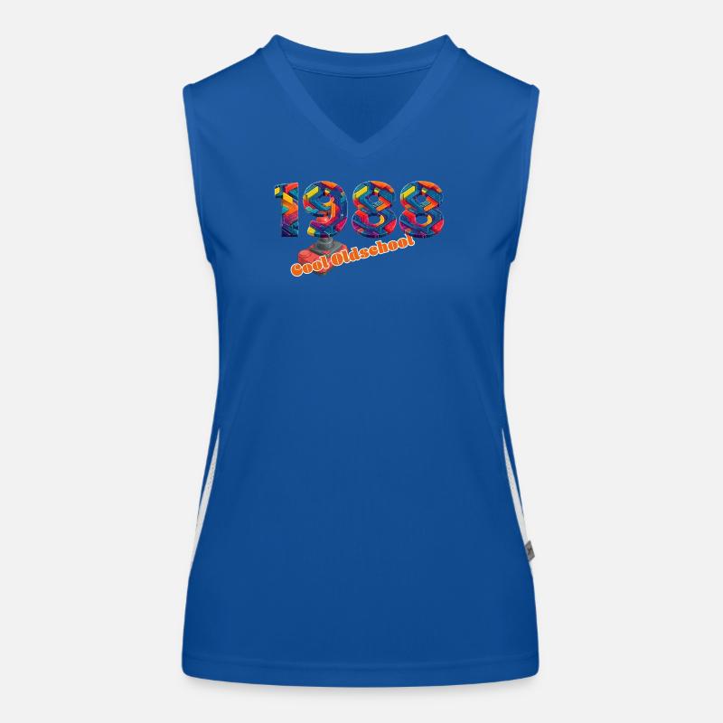 1988 – Classic Gaming Retro Design Women's Functional Contrast Tank Top