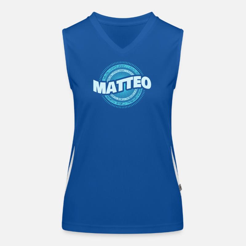Cadeau pour Matteo Débardeur respirant contrasté Femme
