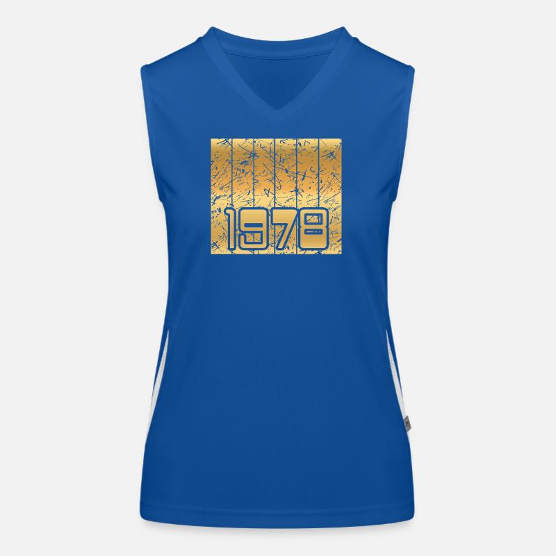 1978 Funktionelles Kontrast-Tank Top für Frauen