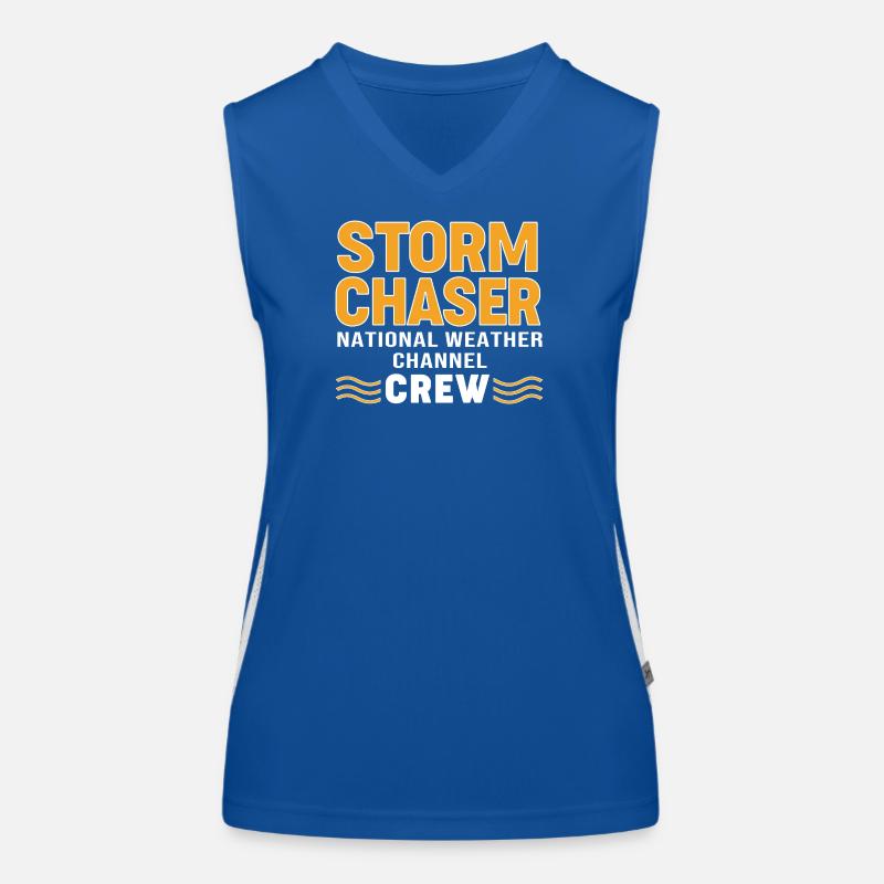 Tornado Meteorology Meteorologist Storm Women's Functional Contrast Tank Top