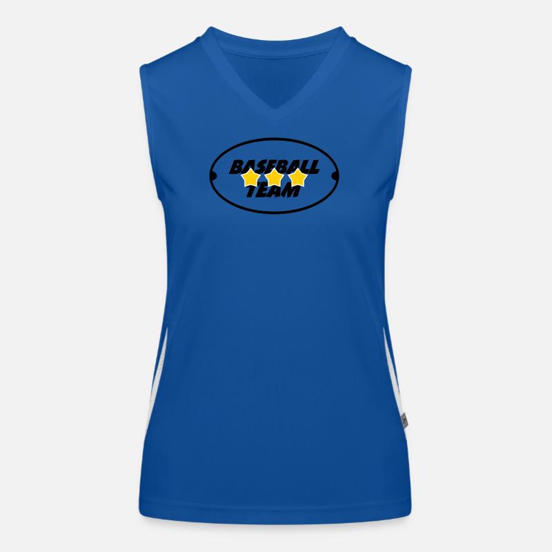 Baseball Team - Sport Women's Functional Contrast Tank Top