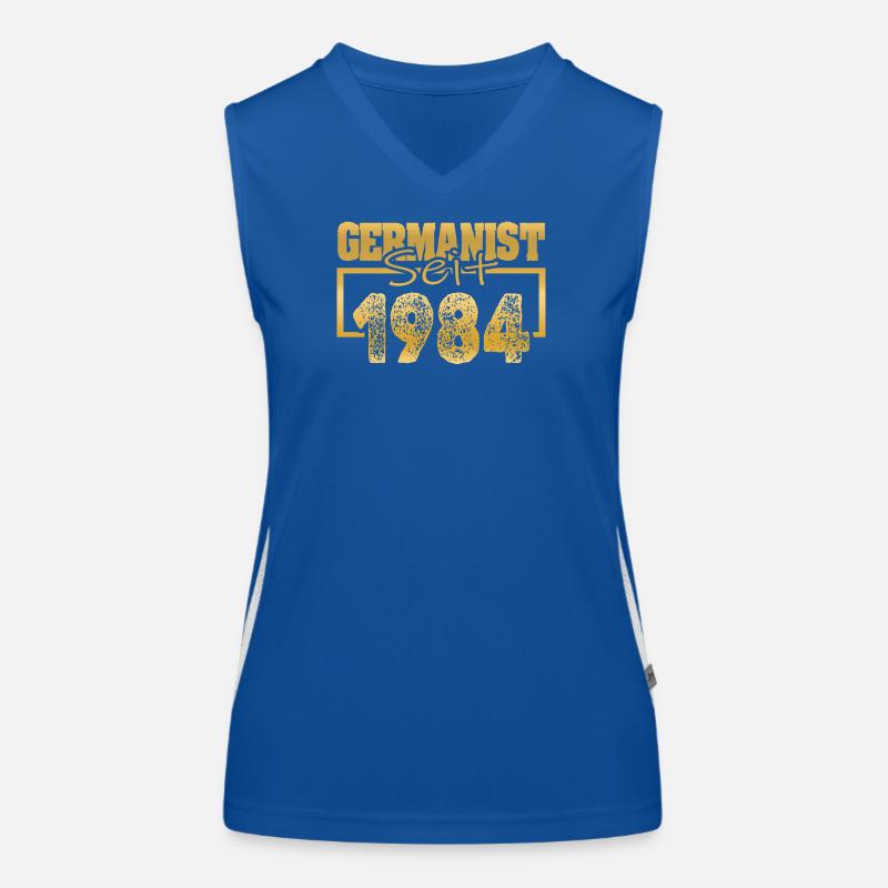 Uni 1984 Funktionelles Kontrast-Tank Top für Frauen