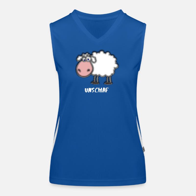 Unschaf Funktionelles Kontrast-Tank Top für Frauen