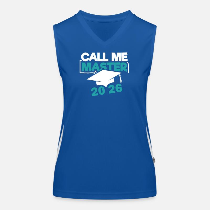 Master 2026 Graduation Graduation Women's Functional Contrast Tank Top