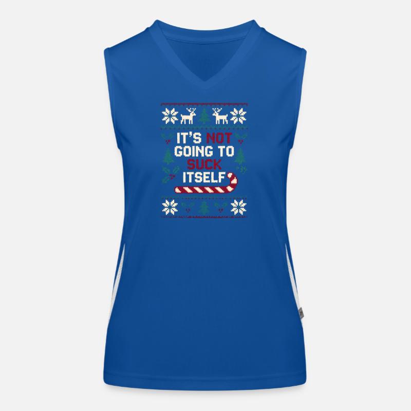 Es wird sich nicht selbst ruinieren (unangemessen) Funktionelles Kontrast-Tank Top für Frauen