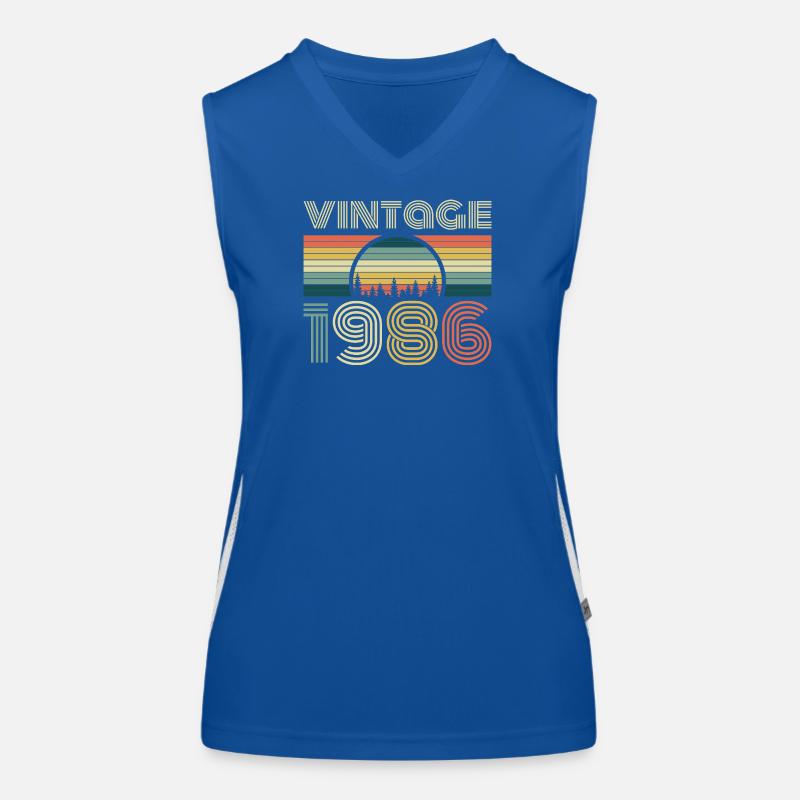 Vintage 1996 Sunset Retro Débardeur respirant contrasté Femme
