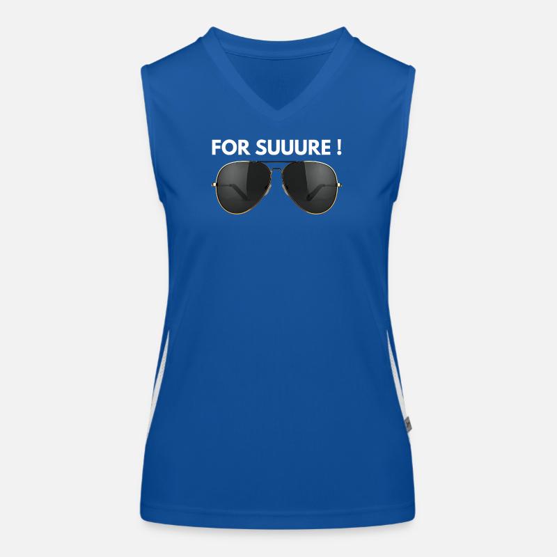 Affirmative message with a minimalist style Women's Functional Contrast Tank Top