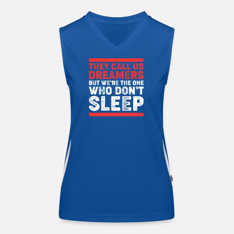 Unternehmer Workaholic Funktionelles Kontrast-Tank Top für Frauen