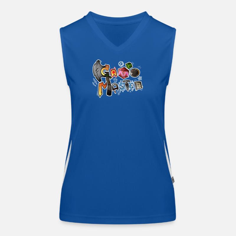 Game Master Funktionelles Kontrast-Tank Top für Frauen