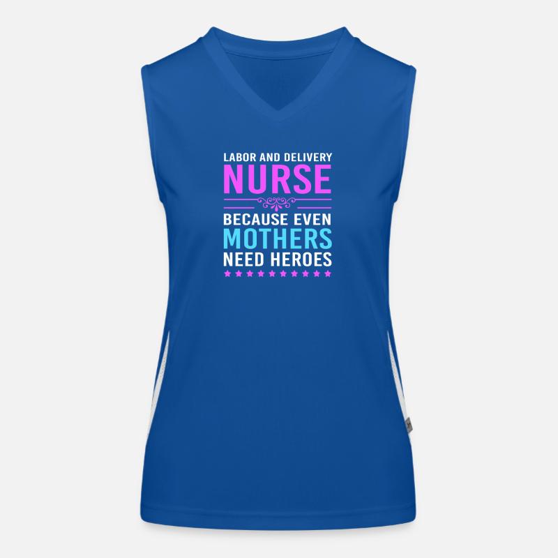 Entbindung Hebamme Funktionelles Kontrast-Tank Top für Frauen
