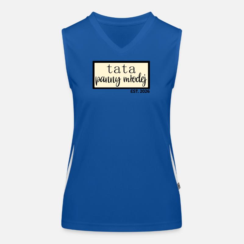 Vader van de Bruid 2026 Functionele contrasterende tanktop voor vrouwen