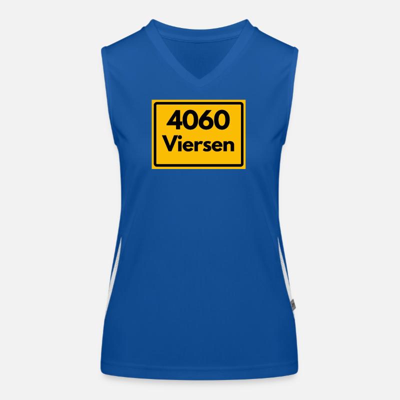 OLD POSTCODE POSTCODE RETRO 4060 VIERSEN Women's Functional Contrast Tank Top