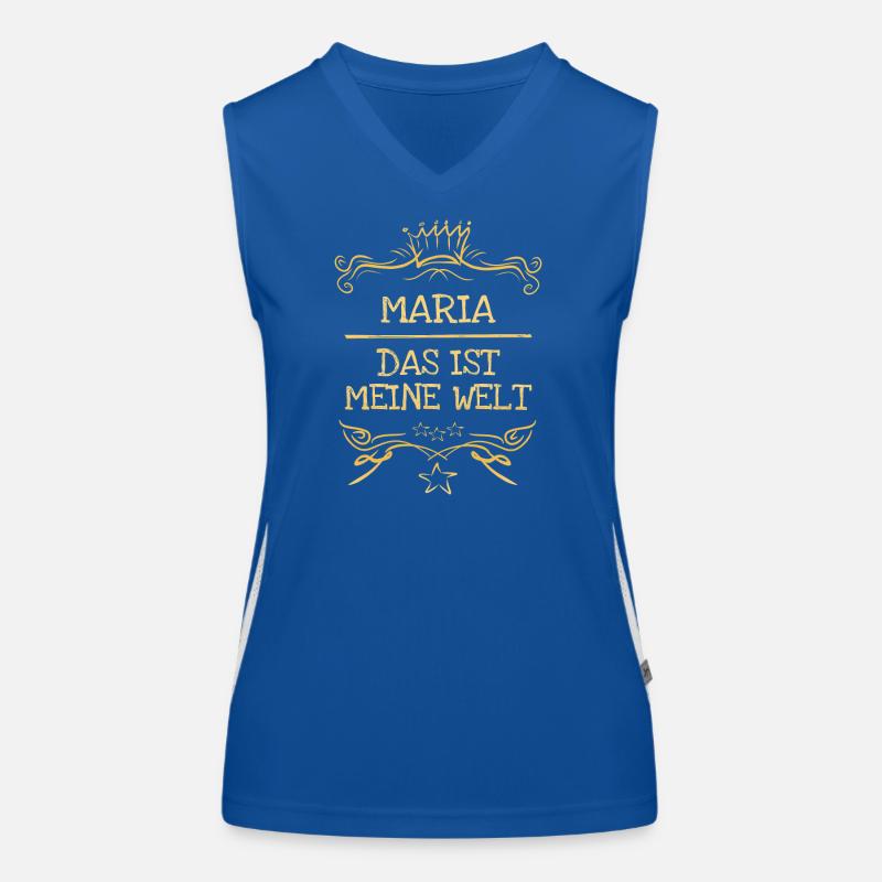 Frau Maria Funktionelles Kontrast-Tank Top für Frauen