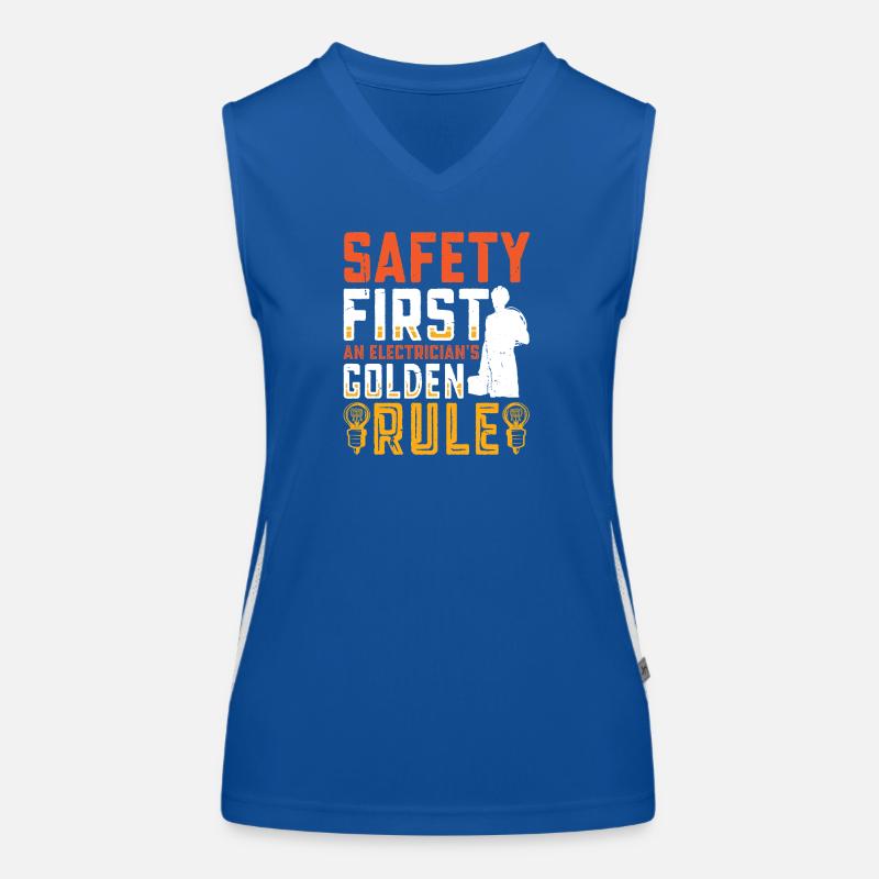 Electrician, Electronics Technician, Electrician Women's Functional Contrast Tank Top