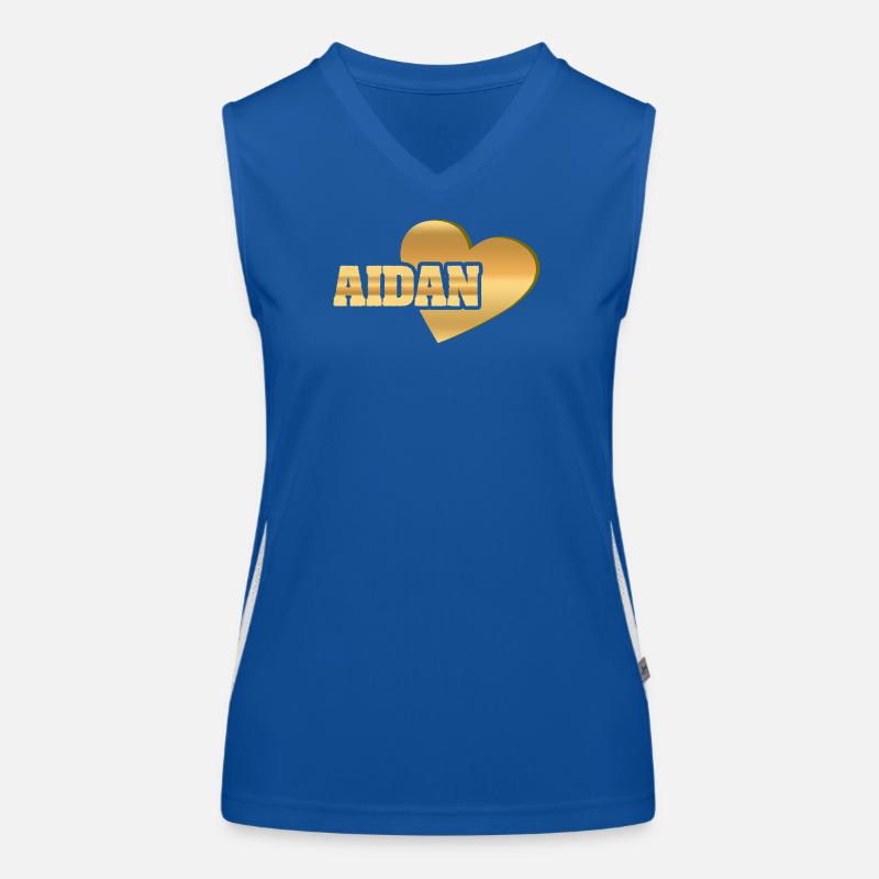 Aidan als Love Funktionelles Kontrast-Tank Top für Frauen